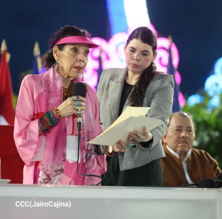 Acto del 47.° aniversario de fundación del Ejército de Nicaragua