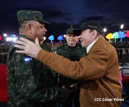Acto del 47.° aniversario de fundación del Ejército de Nicaragua