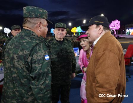 Acto del 47.° aniversario de fundación del Ejército de Nicaragua
