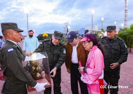 Acto del 47.° aniversario de fundación del Ejército de Nicaragua