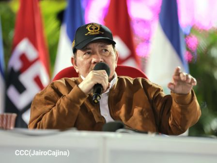 Acto del 47.° aniversario de fundación del Ejército de Nicaragua