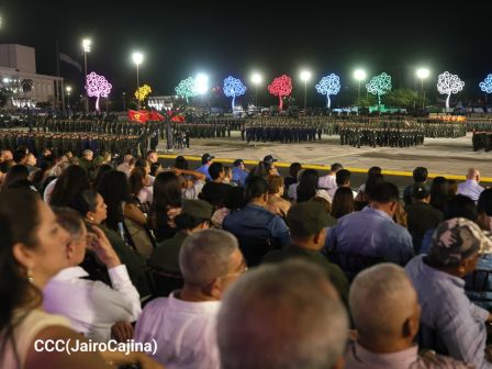 Acto del 47.° aniversario de fundación del Ejército de Nicaragua