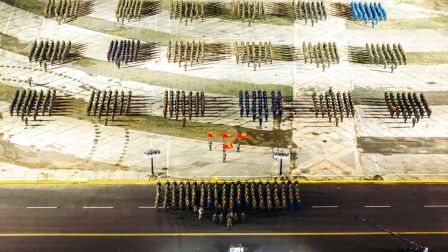 Acto del 47.° aniversario de fundación del Ejército de Nicaragua