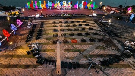Acto del 47.° aniversario de fundación del Ejército de Nicaragua