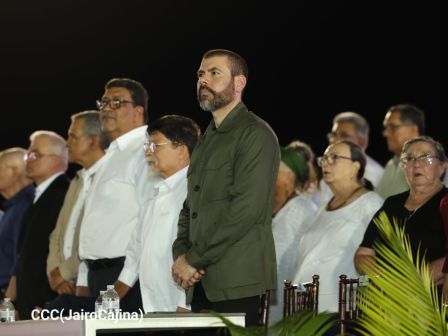 Acto del 47.° aniversario de fundación del Ejército de Nicaragua