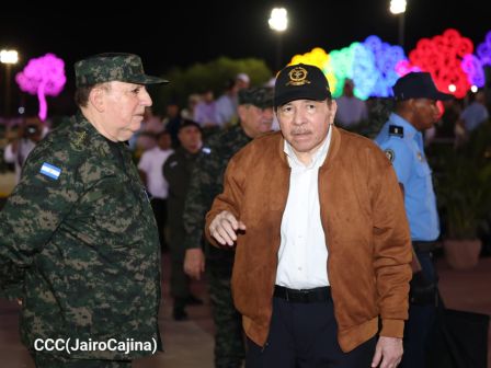 Acto del 47.° aniversario de fundación del Ejército de Nicaragua