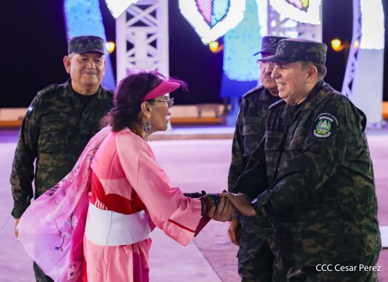Acto del 47.° aniversario de fundación del Ejército de Nicaragua