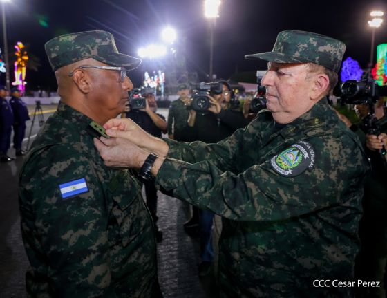Acto del 47.° aniversario de fundación del Ejército de Nicaragua