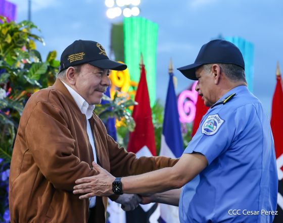 Acto del 47.° aniversario de fundación del Ejército de Nicaragua