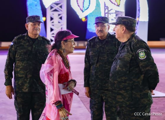 Acto del 47.° aniversario de fundación del Ejército de Nicaragua