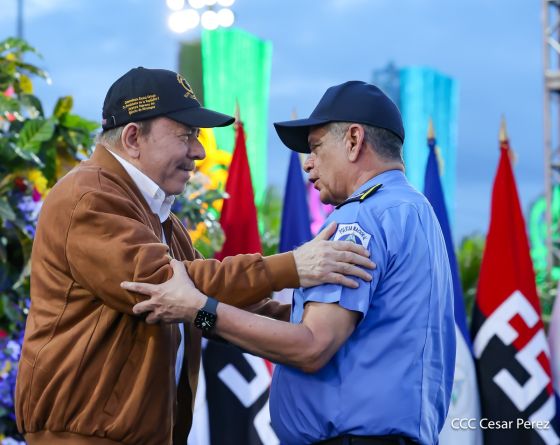Acto del 47.° aniversario de fundación del Ejército de Nicaragua