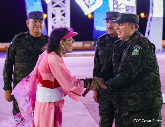Acto del 47.° aniversario de fundación del Ejército de Nicaragua