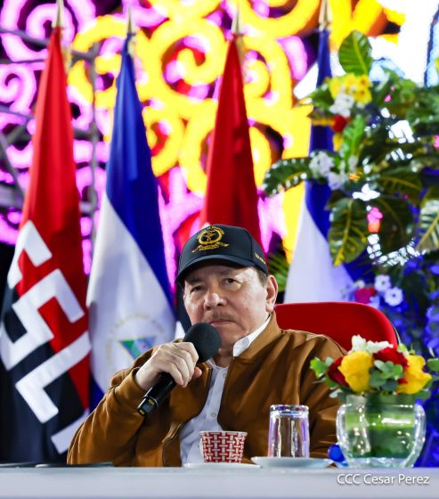 Acto del 47.° aniversario de fundación del Ejército de Nicaragua