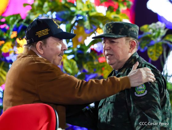 Acto del 47.° aniversario de fundación del Ejército de Nicaragua