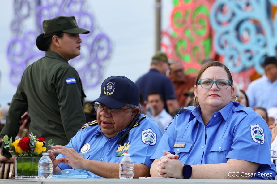Acto del 47.° aniversario de fundación del Ejército de Nicaragua
