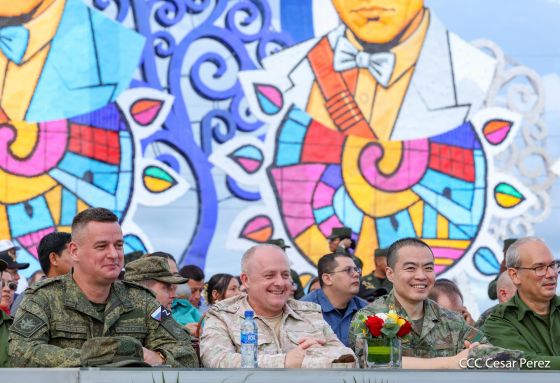 Acto del 47.° aniversario de fundación del Ejército de Nicaragua