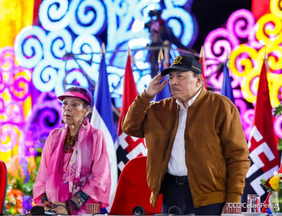 Acto del 47.° aniversario de fundación del Ejército de Nicaragua