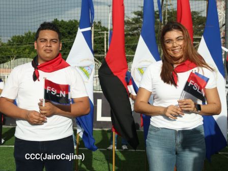 De Juventud Presidente a Juventud Presidente: Acto de recibimiento de la Antorcha Centroamericana en Managua
