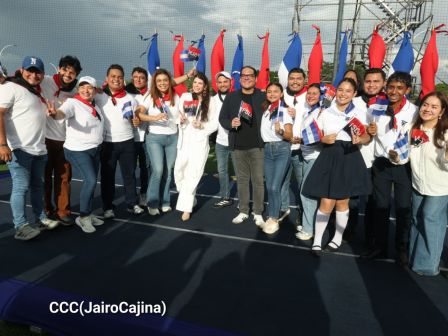 De Juventud Presidente a Juventud Presidente: Acto de recibimiento de la Antorcha Centroamericana en Managua