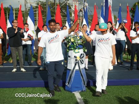 De Juventud Presidente a Juventud Presidente: Acto de recibimiento de la Antorcha Centroamericana en Managua