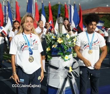 De Juventud Presidente a Juventud Presidente: Acto de recibimiento de la Antorcha Centroamericana en Managua