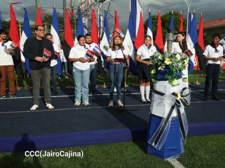 De Juventud Presidente a Juventud Presidente: Acto de recibimiento de la Antorcha Centroamericana en Managua