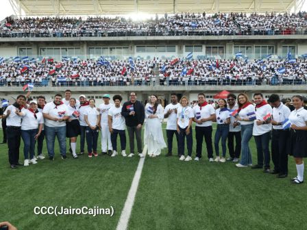 De Juventud Presidente a Juventud Presidente: Acto de recibimiento de la Antorcha Centroamericana en Managua