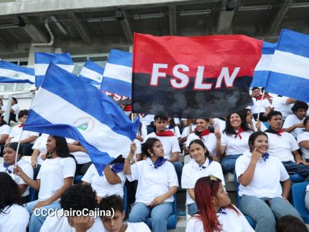 De Juventud Presidente a Juventud Presidente: Acto de recibimiento de la Antorcha Centroamericana en Managua