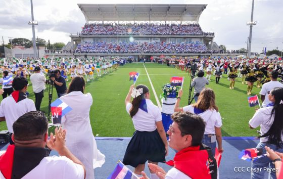 De Juventud Presidente a Juventud Presidente: Acto de recibimiento de la Antorcha Centroamericana en Managua