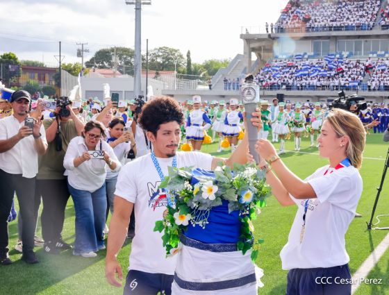 De Juventud Presidente a Juventud Presidente: Acto de recibimiento de la Antorcha Centroamericana en Managua