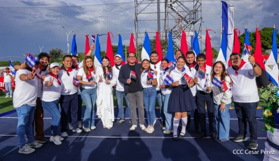 De Juventud Presidente a Juventud Presidente: Acto de recibimiento de la Antorcha Centroamericana en Managua