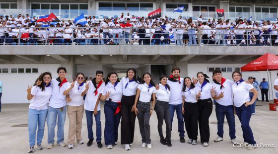 De Juventud Presidente a Juventud Presidente: Acto de recibimiento de la Antorcha Centroamericana en Managua