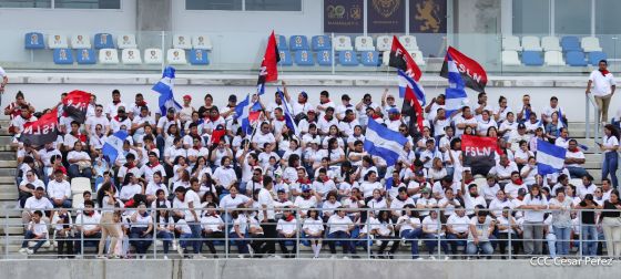 De Juventud Presidente a Juventud Presidente: Acto de recibimiento de la Antorcha Centroamericana en Managua