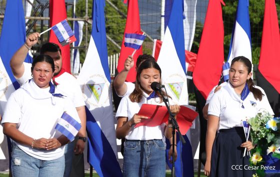 De Juventud Presidente a Juventud Presidente: Acto de recibimiento de la Antorcha Centroamericana en Managua