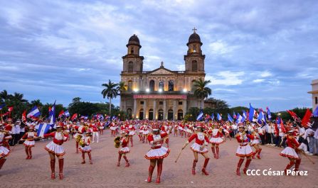 Nicaragua celebra 205 años de Independencia