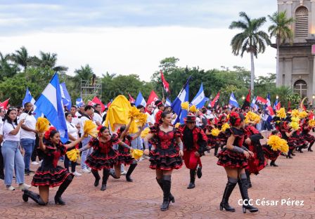 Nicaragua celebra 205 años de Independencia
