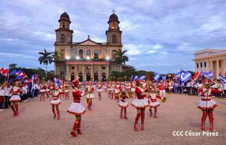 Nicaragua celebra 205 años de Independencia