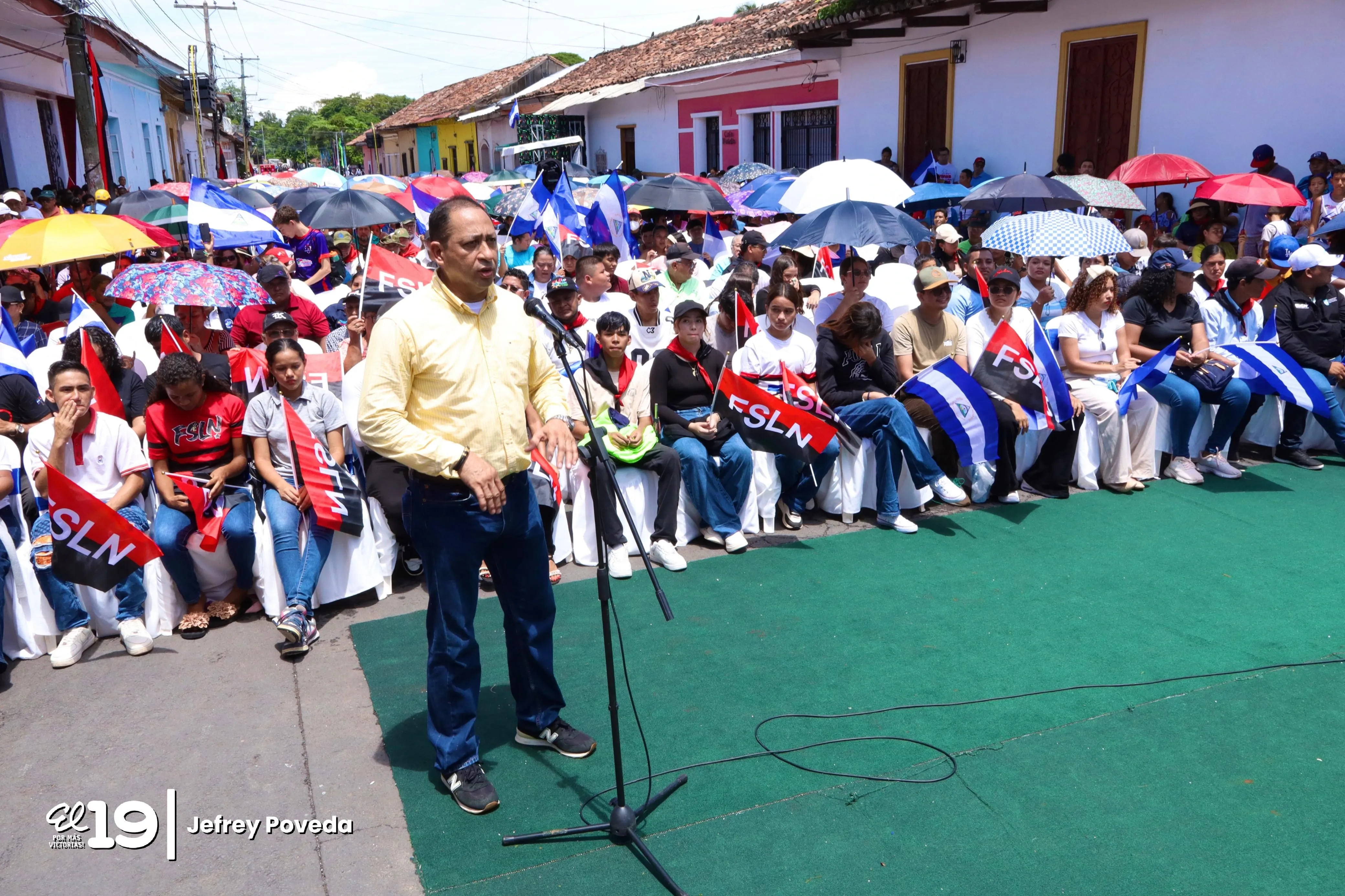 ¡Hay Patria en Diriamba, San Marcos y Dolores!