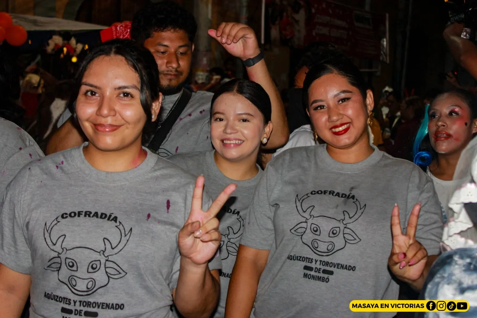 Los Agüizotes recorren Masaya en una noche de cultura y tradición