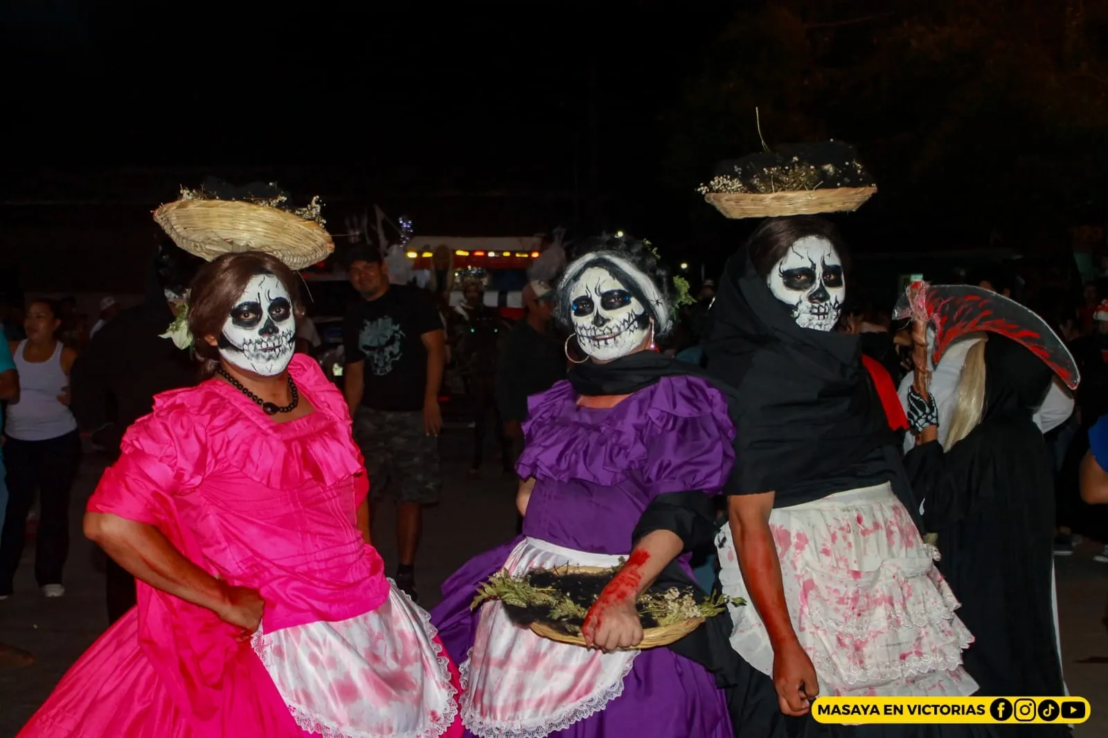 Los Agüizotes recorren Masaya en una noche de cultura y tradición