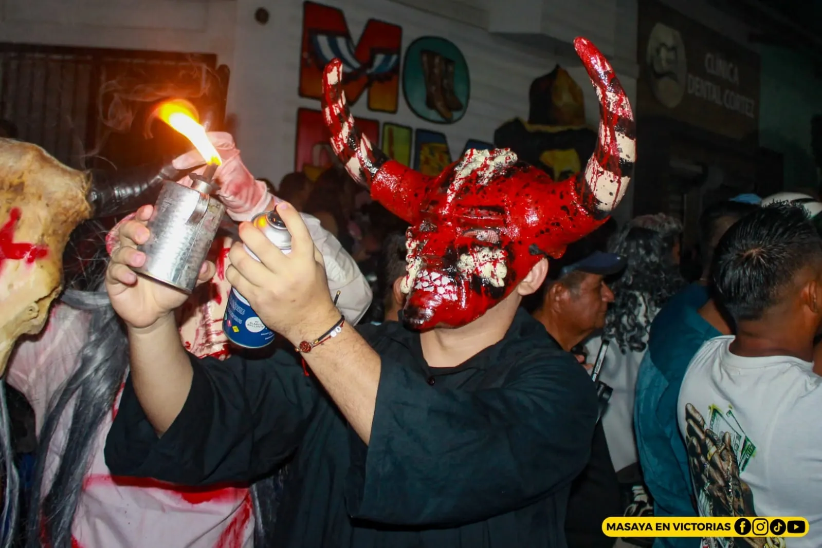 Los Agüizotes recorren Masaya en una noche de cultura y tradición