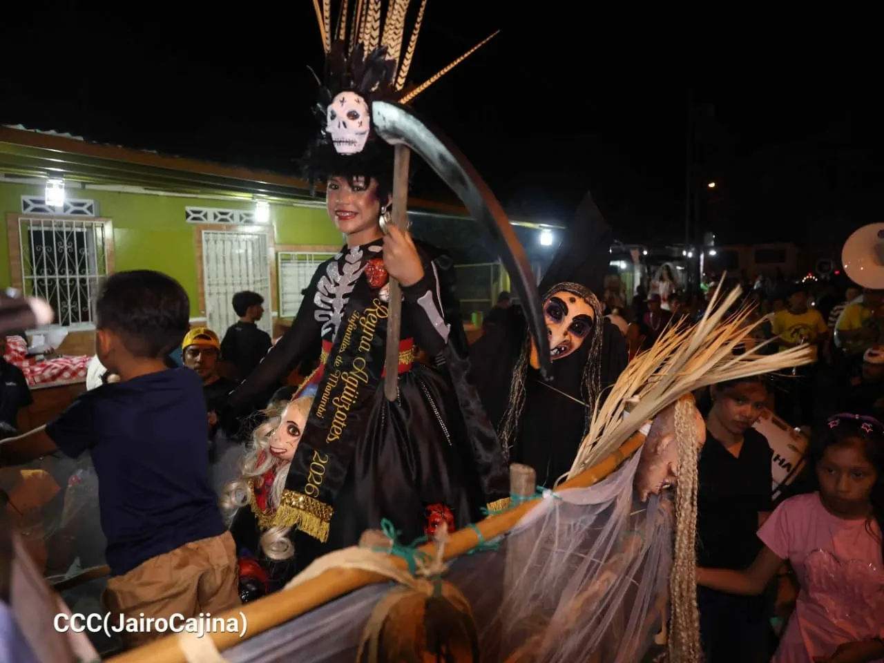 Los Agüizotes recorren Masaya en una noche de cultura y tradición