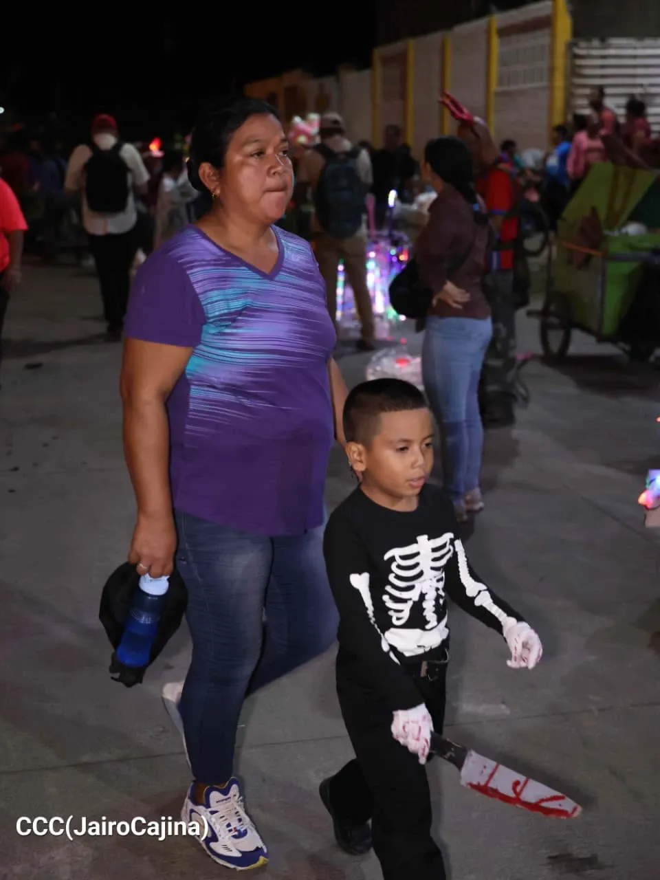 Los Agüizotes recorren Masaya en una noche de cultura y tradición