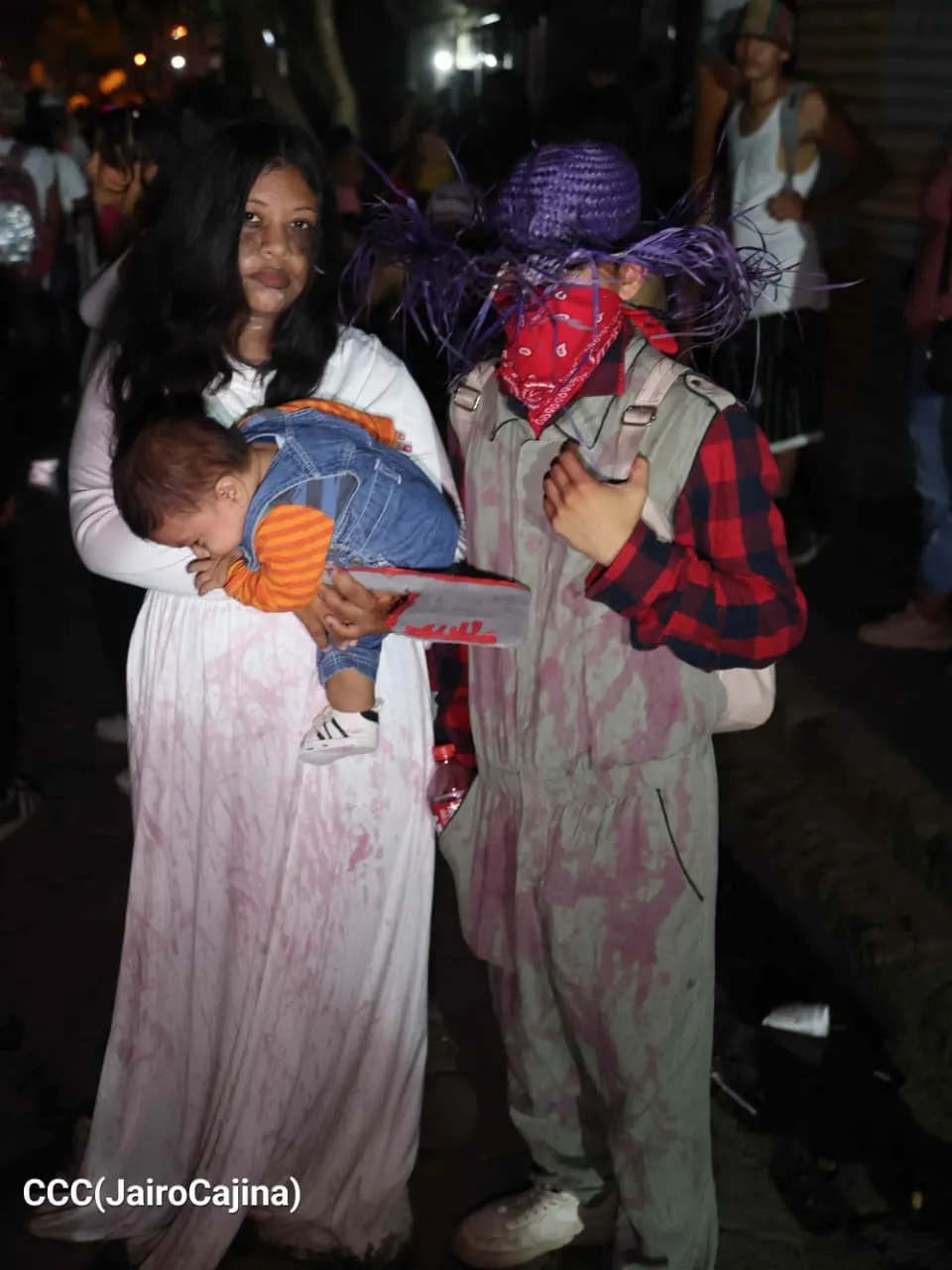 Los Agüizotes recorren Masaya en una noche de cultura y tradición