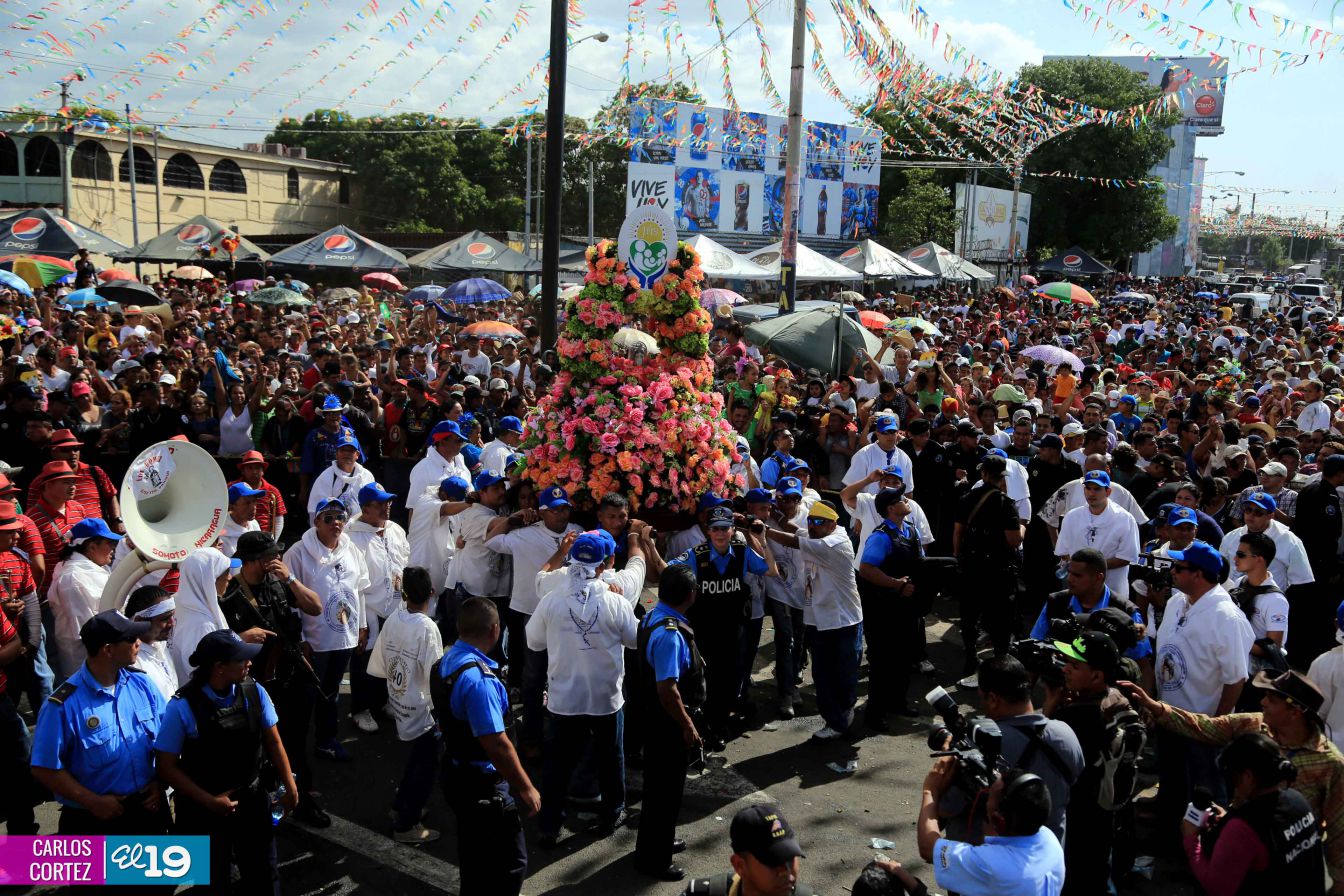 Minguito llega a Managua con mucho orden