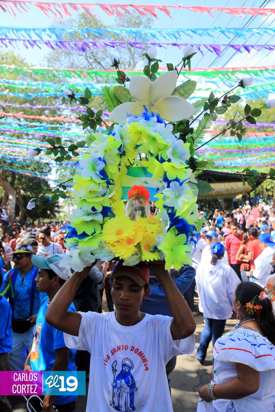 Minguito llega a Managua con mucho orden