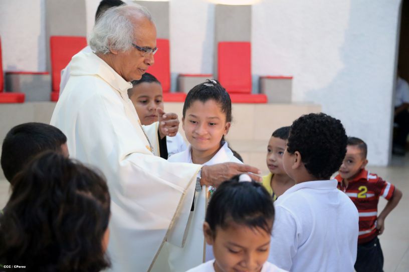 Cardenal Brenes oficia Misa en Día del Bautismo del Señor