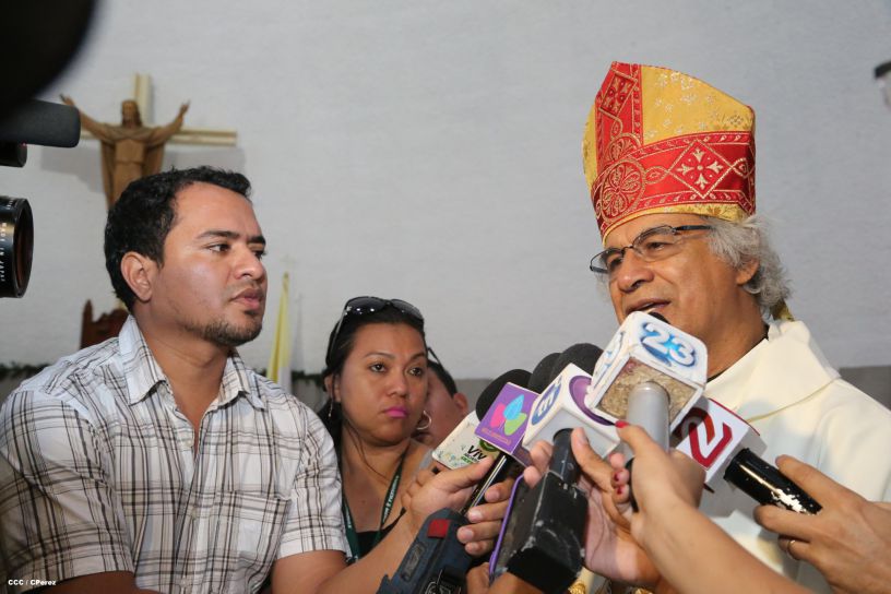 Cardenal Brenes oficia Misa en Día del Bautismo del Señor