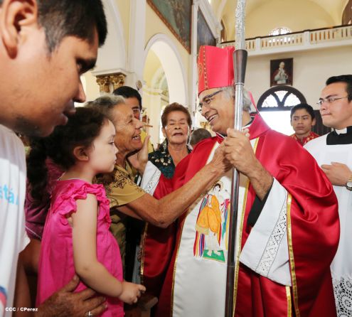 Cardenal Brenes oficia misa en honor a San Sebastián