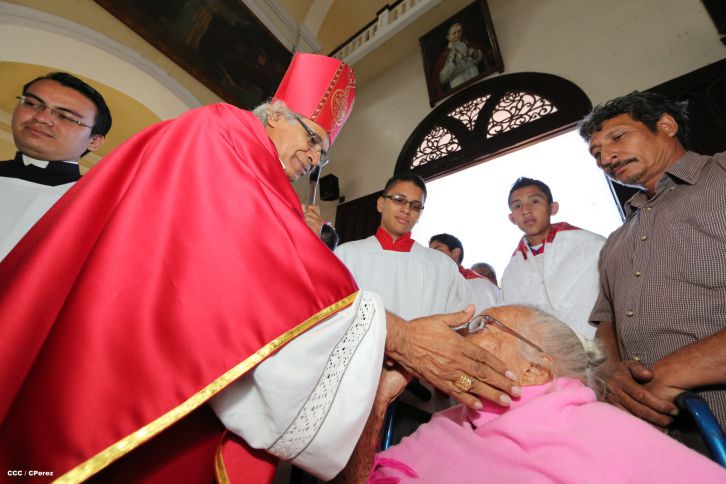 Cardenal Brenes oficia misa en honor a San Sebastián